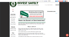 Desktop Screenshot of invest-safely.com